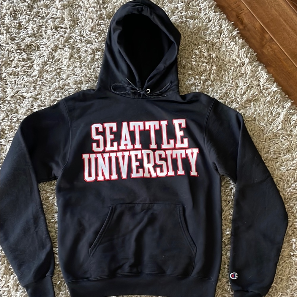 Seattle University Champion Hoodie Small